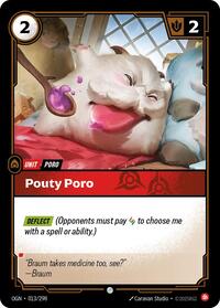 OGN 013/298 - Pouty Poro