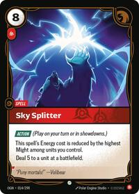 OGN 014/298 - Sky Splitter