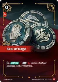 OGN 040/298 - Seal of Rage
