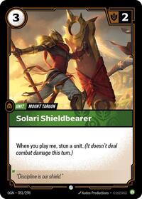 OGN 051/298 - Solari Shieldbearer