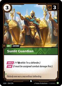 OGN 054/298 - Sunlit Guardian