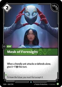 OGN 060/298 - Mask of Foresight
