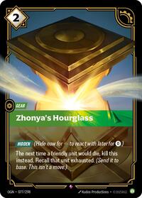 OGN 077/298 - Zhonya's Hourglass