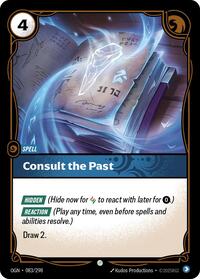 OGN 083/298 - Consult the Past