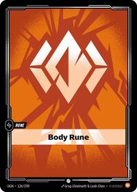OGN 126/298 - Body Rune