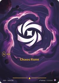 OGN 166a/298 - Chaos Rune (Alternate Art)
