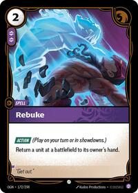 OGN 172/298 - Rebuke