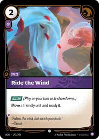 OGN 173/298 - Ride The Wind