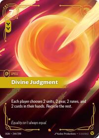 OGN 244/298 - Divine Judgment