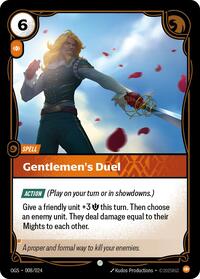 OGS 008/024 - Gentlemen's Duel