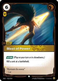 OGS 012/024 - Blast of Power