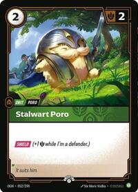 (Promo) OGN 052/298 - Stalwart Poro (Foil)