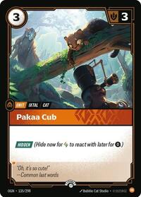 (Promo) OGN 135/298 - Pakaa Cub (Foil)