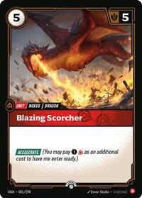 (Promo) OGN 001/298 - Blazing Scorcher (Foil)