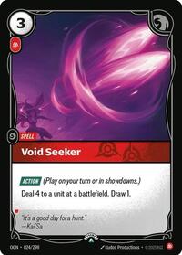 (Promo) OGN 024/298 - Void Seeker (Foil)