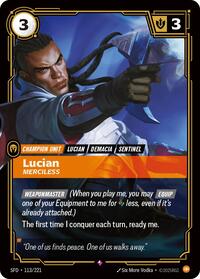 SFD 113/221 - Lucian - Merciless