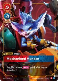 SFD 181/221 - Rumble - Mechanized Menace