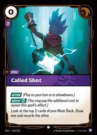 SFD 122/221 - Called Shot