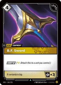 SFD 161/221 - B.F. Sword