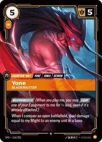 SFD 116/221 - Yone - Blademaster