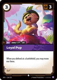 SFD 126/221 - Loyal Pup