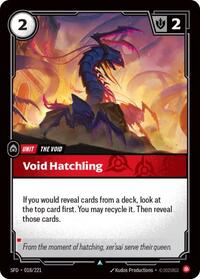 SFD 018/221 - Void Hatchling