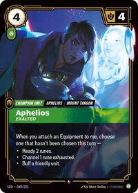 SFD 049/221 - Aphelios - Exalted