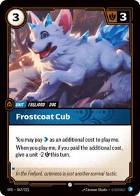 SFD 067/221 - Frostcoat Cub