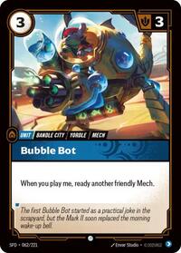 SFD 062/221 - Bubble Bot