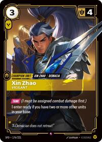 SFD 176/221 - Xin Zhao - Vigilant