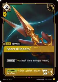 SFD 172/221 - Sacred Shears