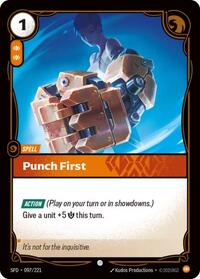 SFD 097/221 - Punch First