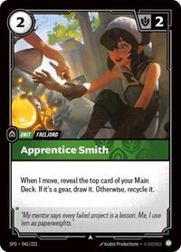 SFD 041/221 - Apprentice Smith