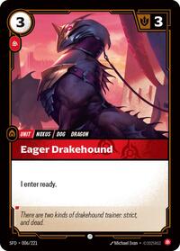 SFD 006/221 - Eager Drakehound