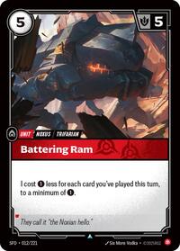 SFD 012/221 - Battering Ram