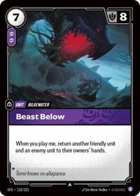 SFD 132/221 - Beast Below