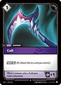SFD 134/221 - Cull