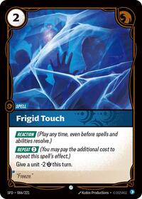 SFD 066/221 - Frigid Touch