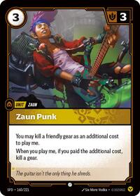 SFD 160/221 - Zaun Punk