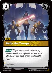 SFD 166/221 - Rally the Troops