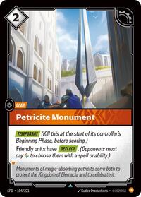 SFD 104/221 - Petricite Monument