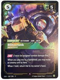 (Promo) OGN 067/298 - Blitzcrank - Impassive (Foil)