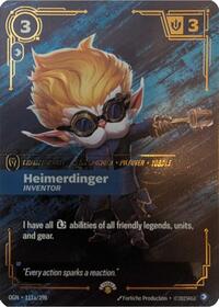 (Promo) OGN 111a/298 - Heimerdinger - Inventor (Foil)