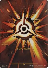SFD R01a - Fury Rune (Alternate Art)