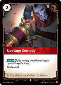 UNL 009/219 - Upstage Comedy