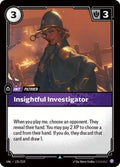 UNL 135/219 - Insightful Investigator