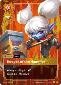 UNL 203/219 - Poppy - Keeper of the Hammer