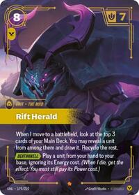 UNL 179/219 - Rift Herald