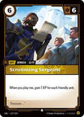 UNL 157/219 - Scrutinizing Sergeant