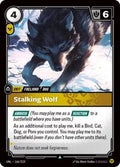 UNL 166/219 - Stalking Wolf